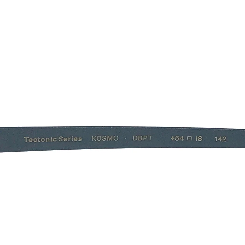 lool Eyewear Eyeglasses Frames KOSMO DBPT Dark Blue Petrol Square 54-18-142